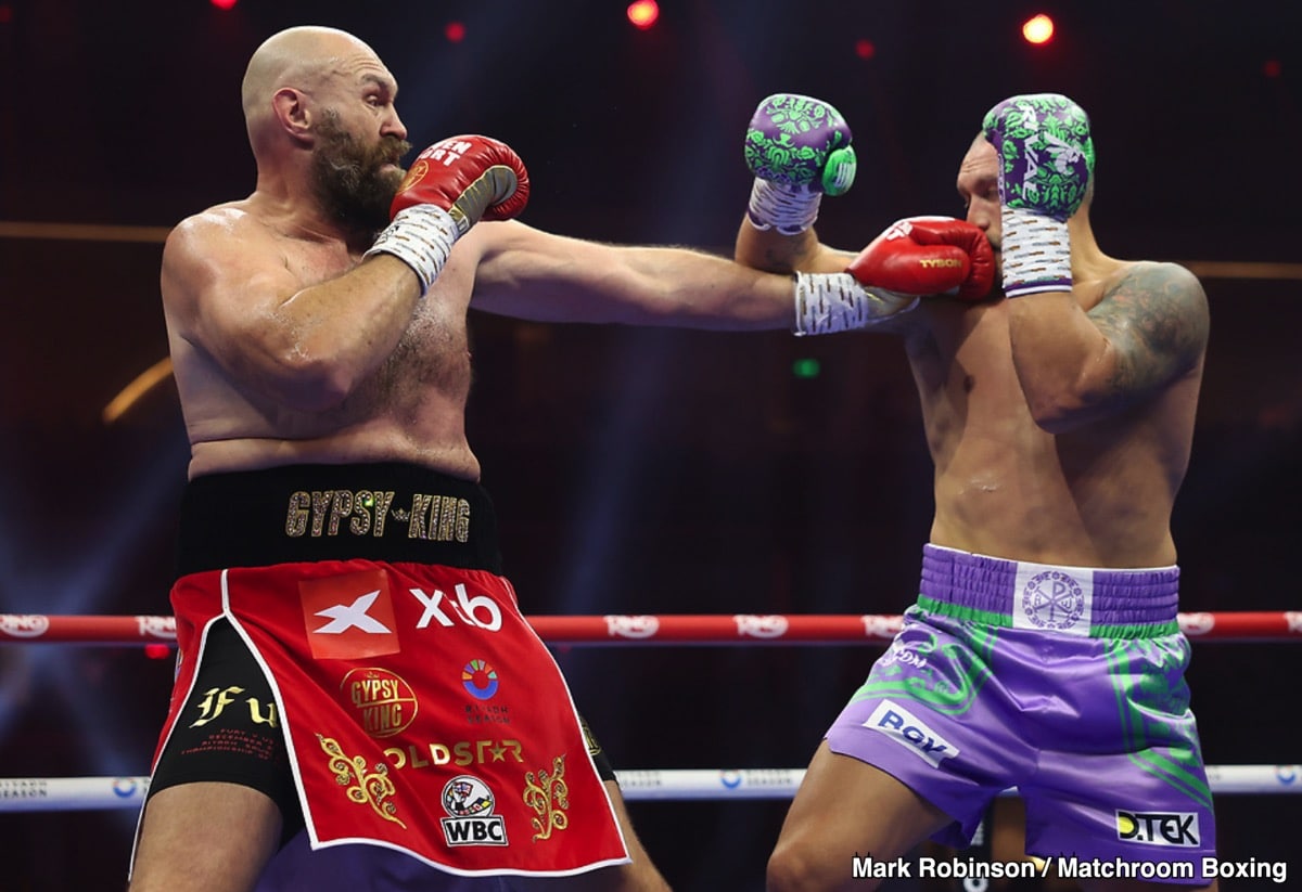 Image: Was Fury's Exit a Result of Dubois' Disrespectful Ring Entrance?